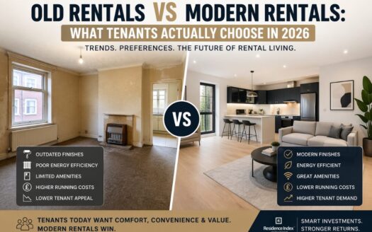 Residence Index UK - Old Rentals vs Modern Rentals: What Tenants Actually Choose in 2026