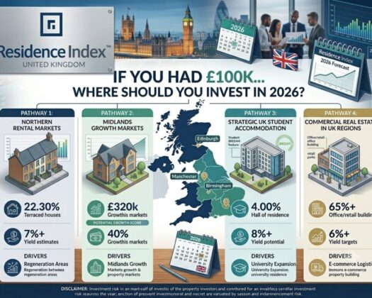 Residence Index UK - If You Had £100K… Where Should You Invest in UK Property in 2026